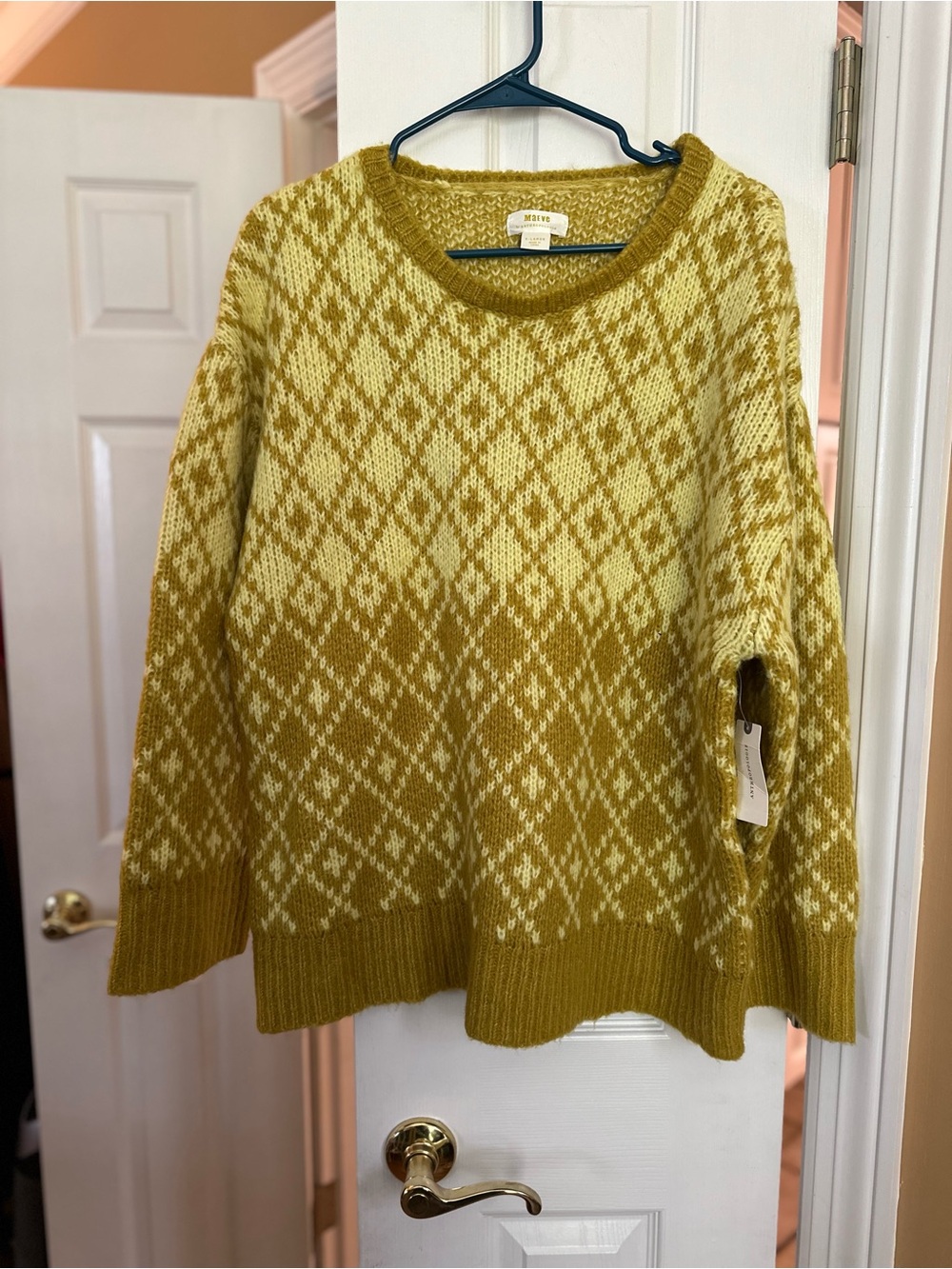 Anthropologie Crewneck Sweater and Matching Scarf - Picture 3 of 5